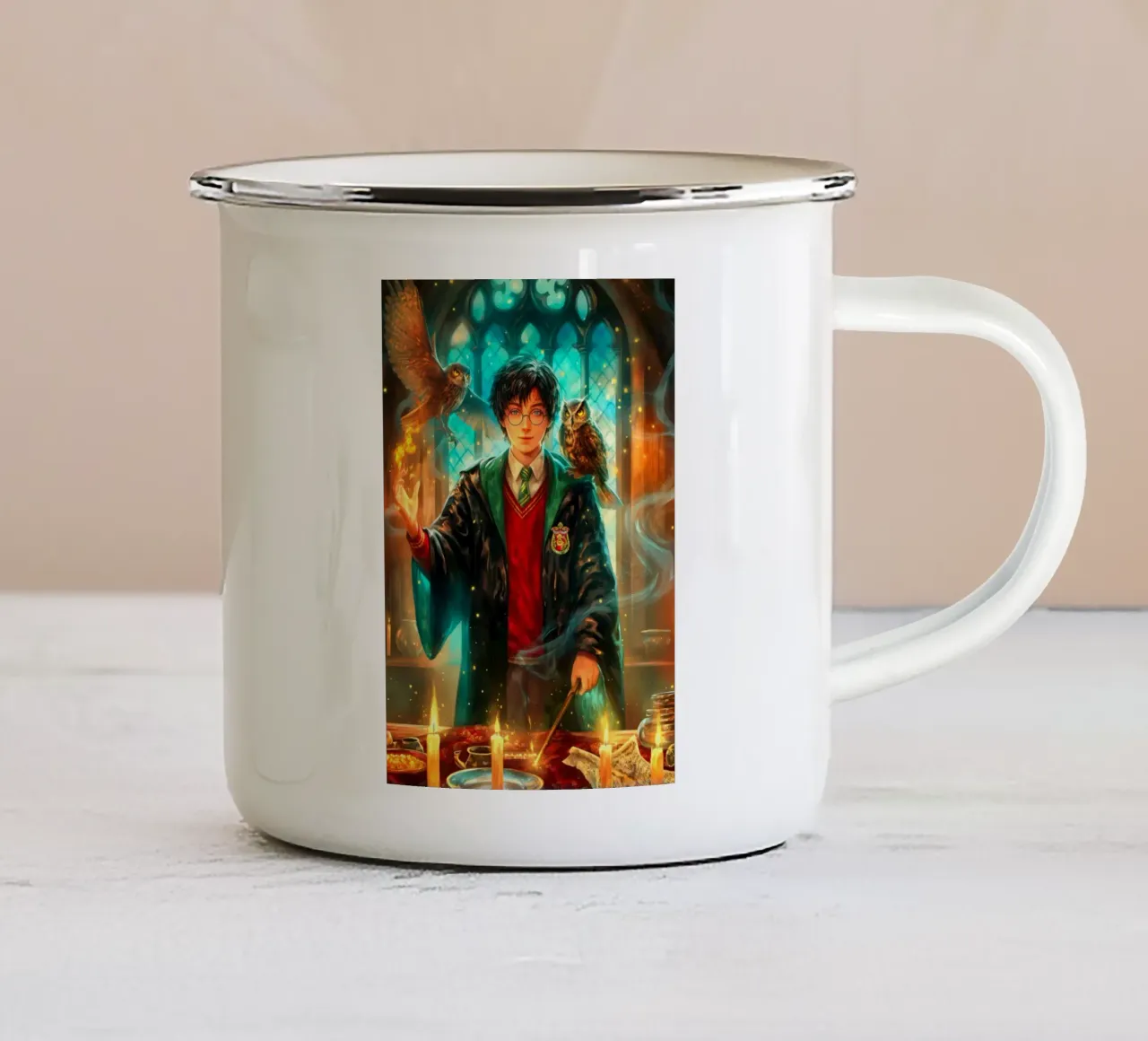 Harry Potter tazza in smalto da Fleur de Lys