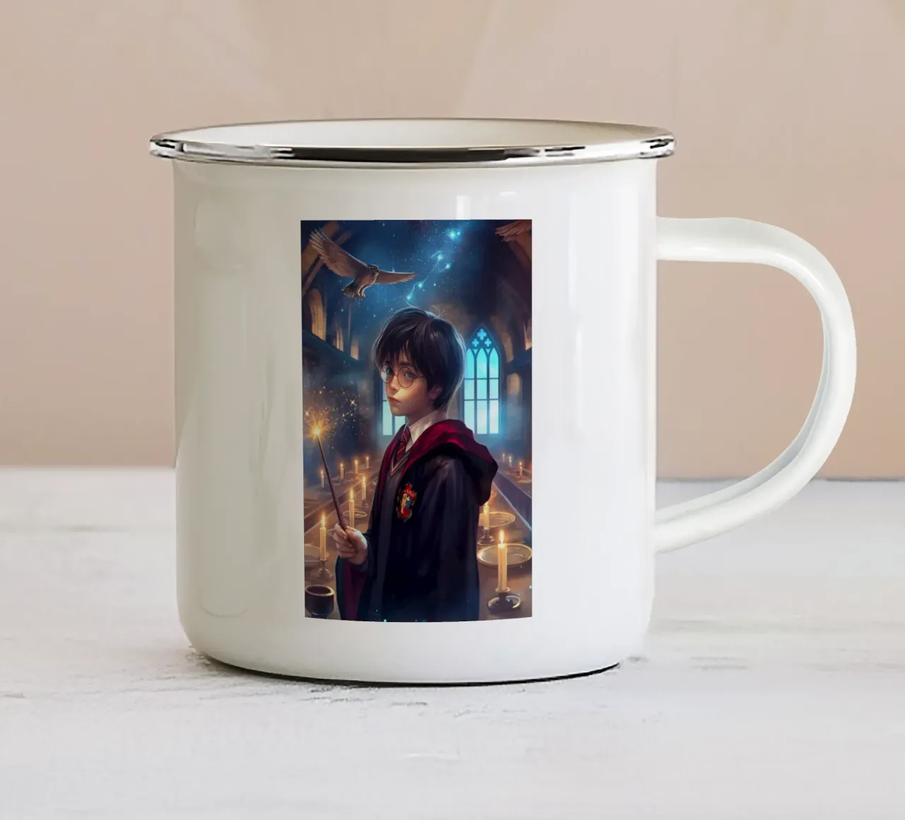 Harry Potter tazza in smalto da Fleur de Lys