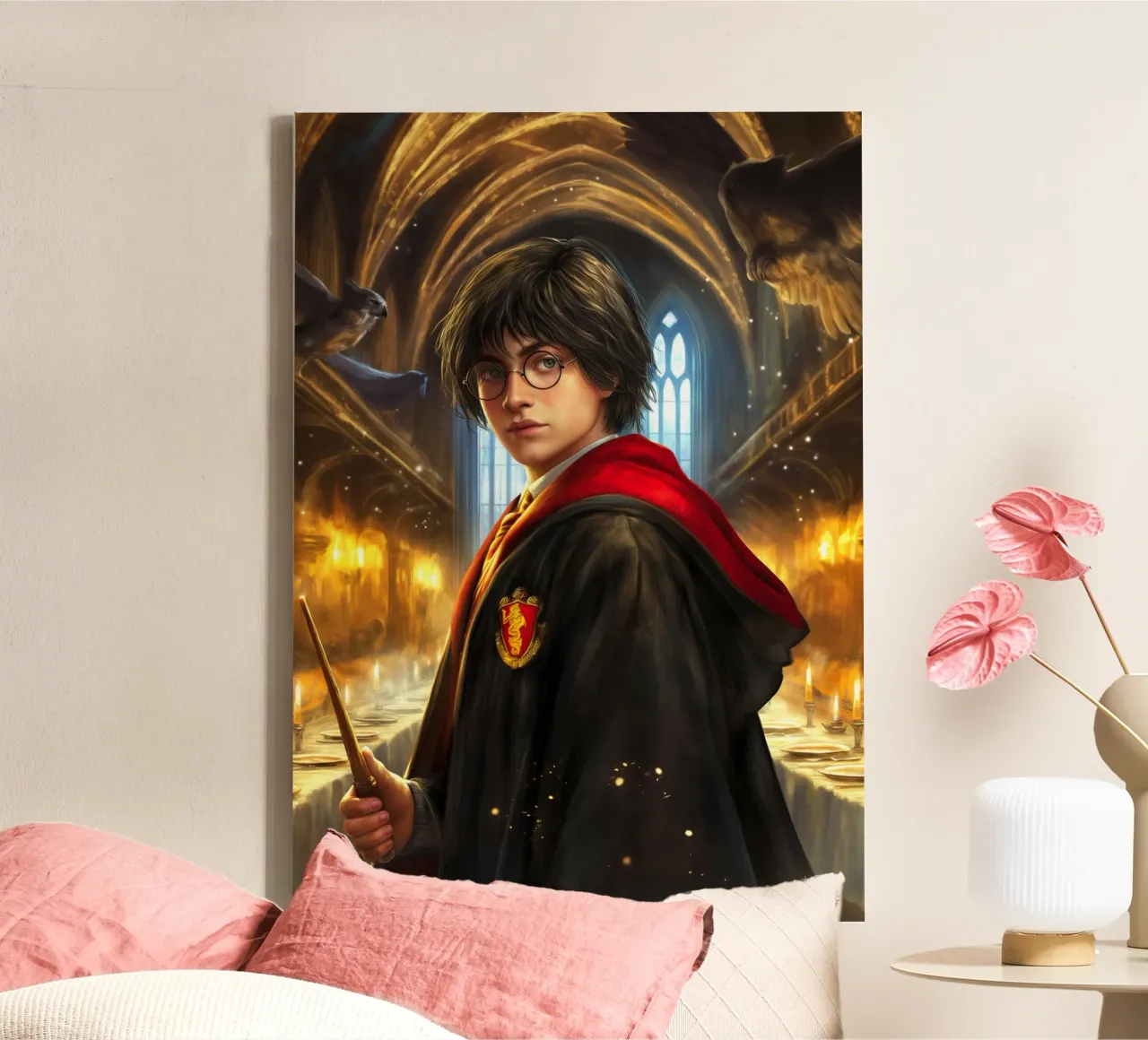 Harry Potter tela con Cornice a cassetta da Fleur de Lys
