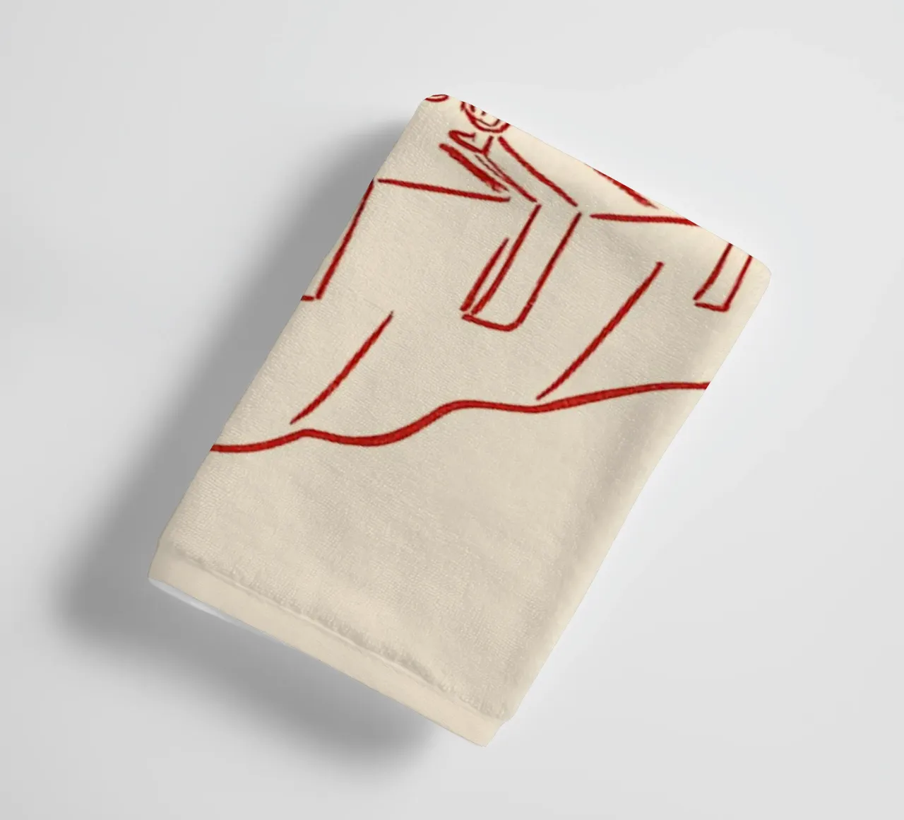 Even in Front of My Enemies He Honors Me towel by vintagepod