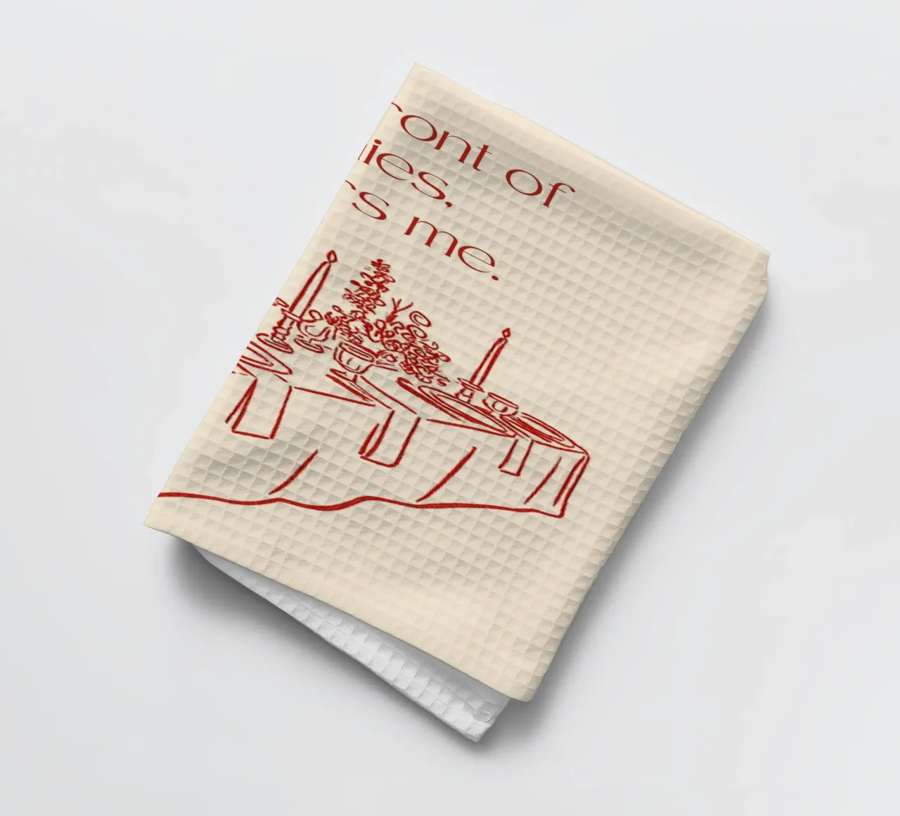 Anche di fronte ai miei nemici mi onora canovaccio da cucina da vintagepod