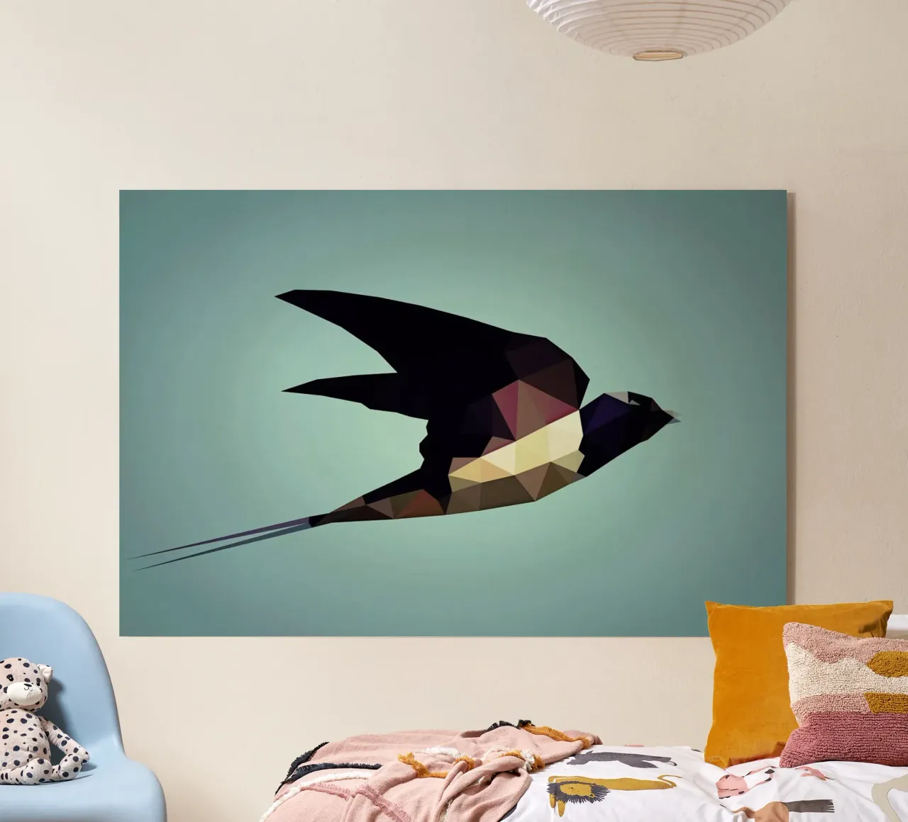 Hirundo rustica plexiglass da Matěj Kašpar Jirásek