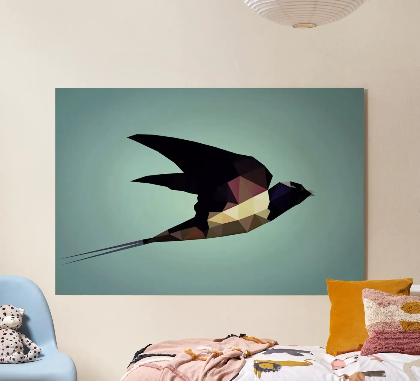 Hirundo rustica plexiglass da Matěj Kašpar Jirásek