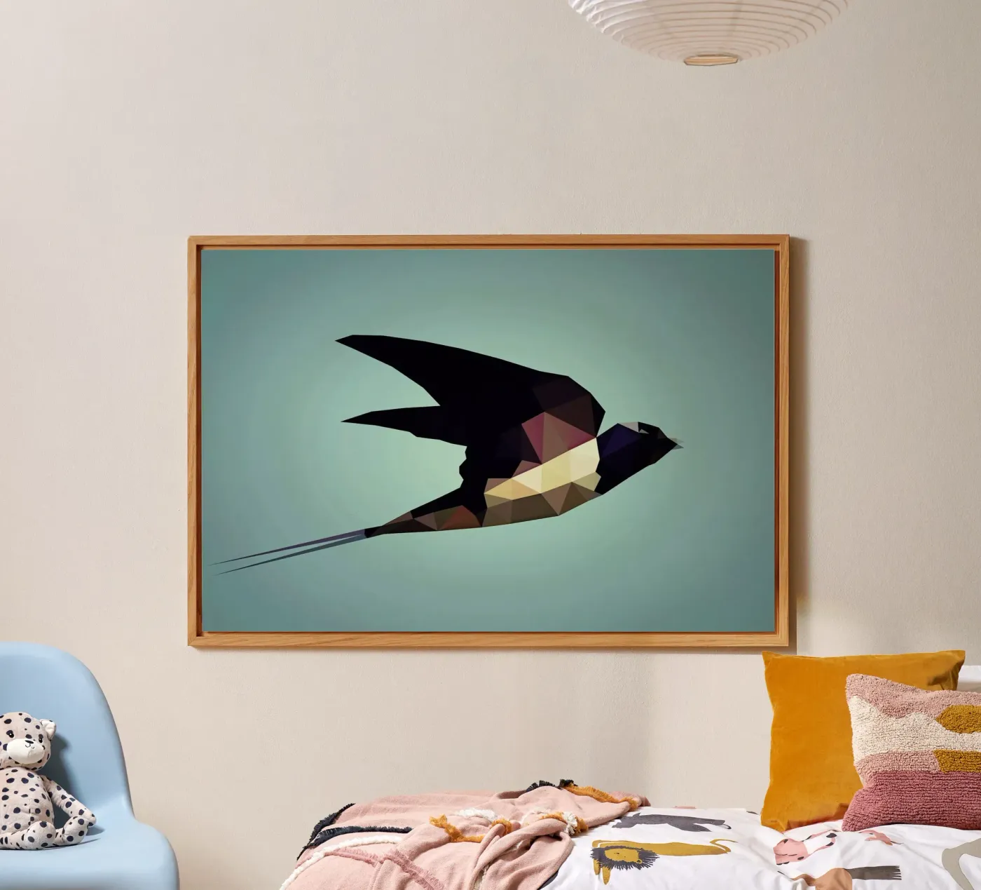 Hirundo rustica forex plate by Matěj Kašpar Jirásek