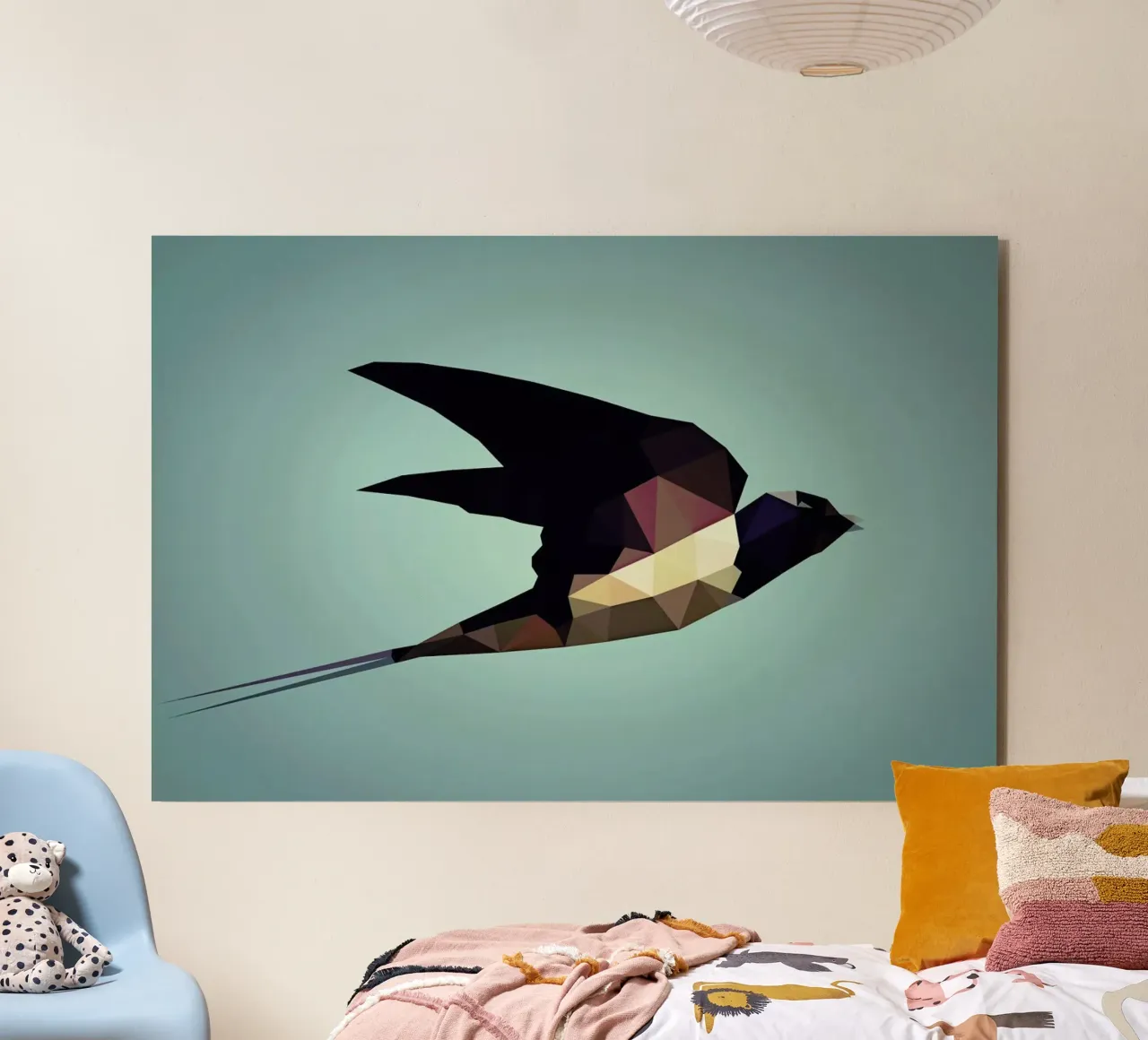 Hirundo rustica alluminio dibond da Matěj Kašpar Jirásek