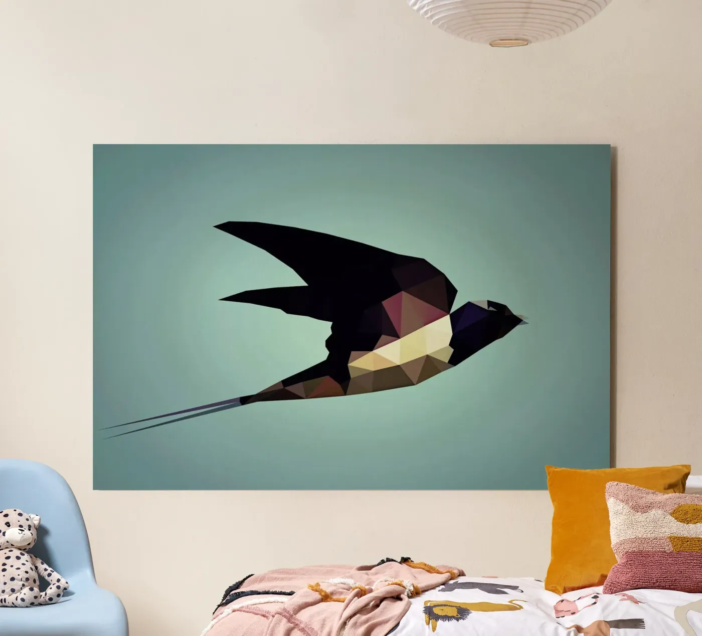Hirundo rustica forex plate by Matěj Kašpar Jirásek