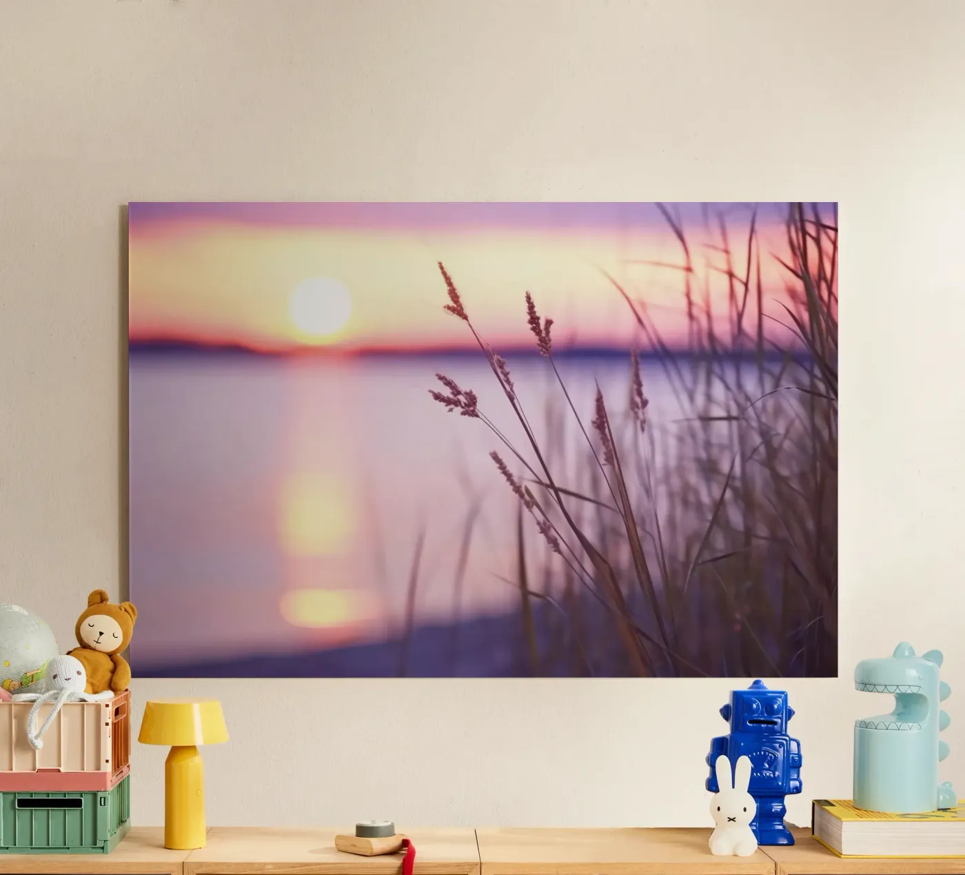 Purple Sunset acryl van treechild