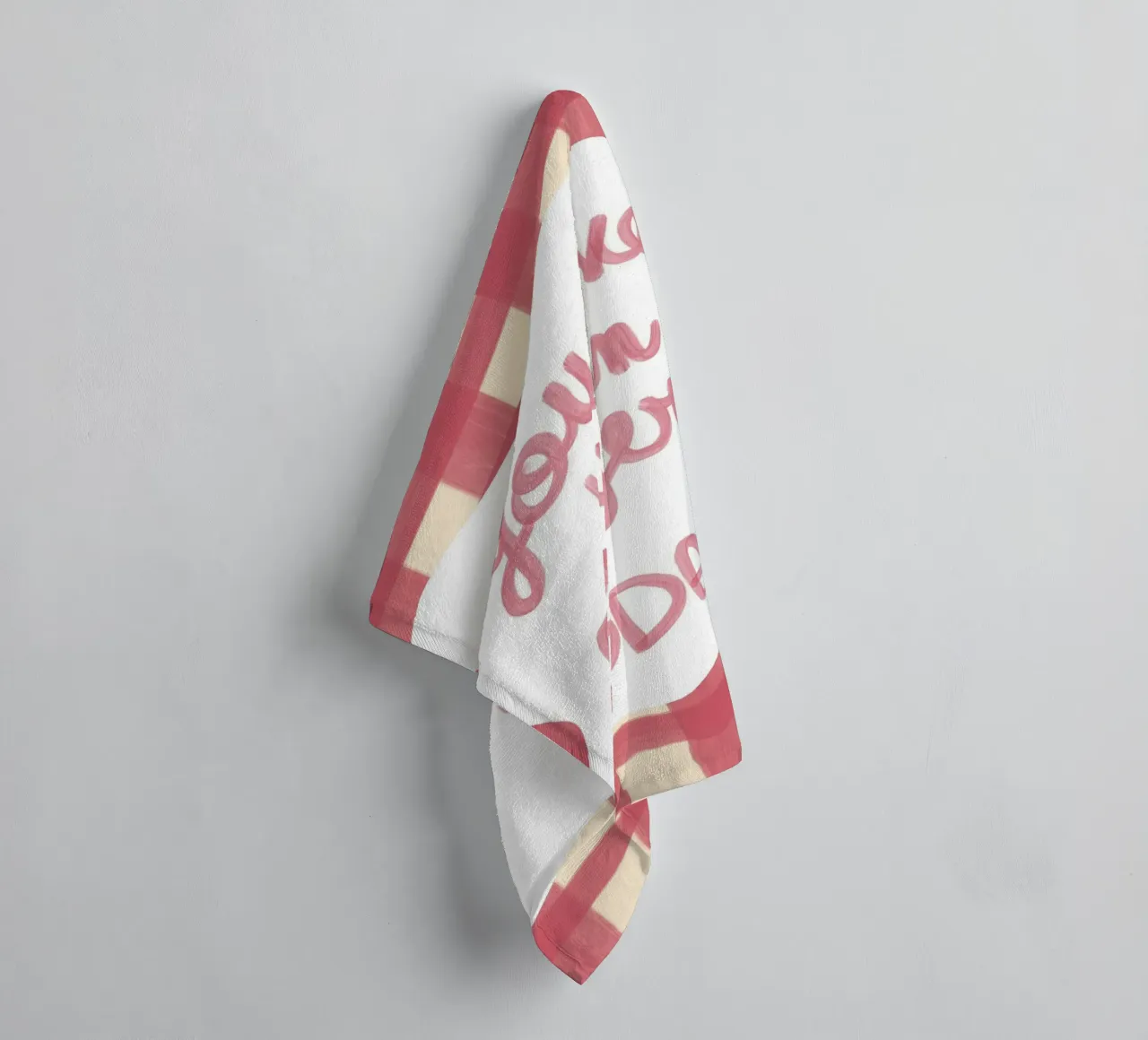 You've Been Prayed For Today Art Print towel by vintagepod