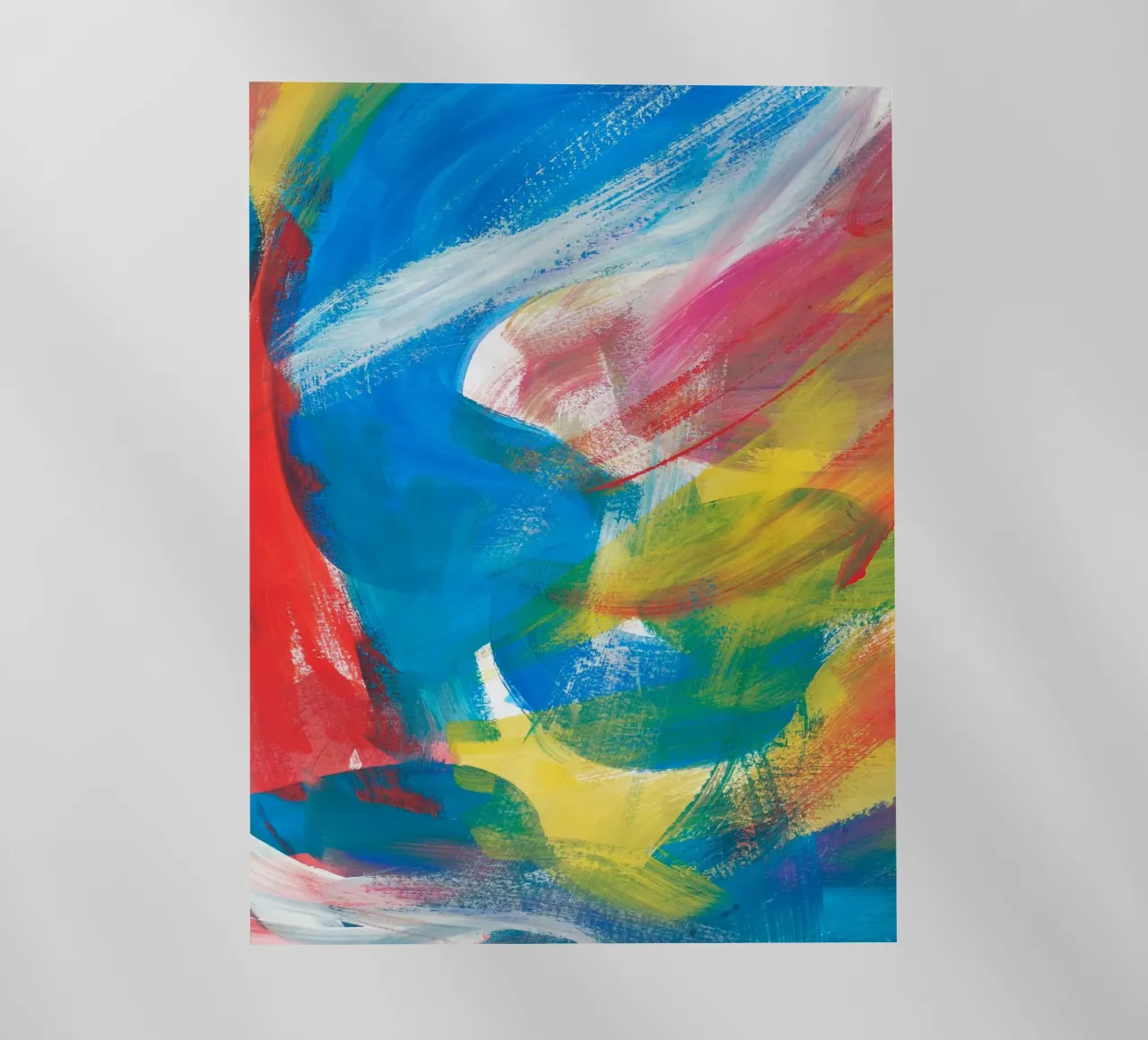 Abstract Artwork Colourful #3 pellicola backlit da kathrinmay