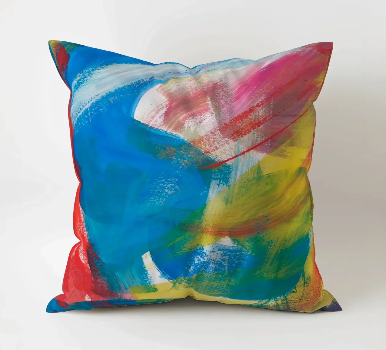 Abstract Artwork Colourful #3 cuscino da kathrinmay