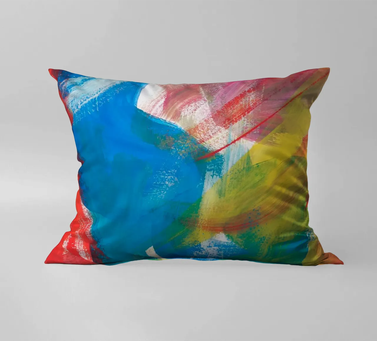 Abstract Artwork Colourful #3 cuscino da kathrinmay