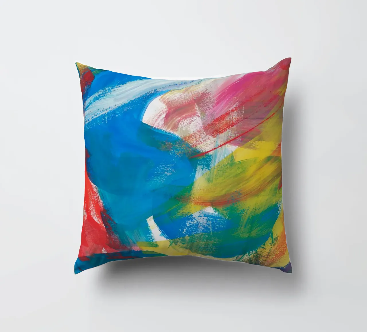 Abstract Artwork Colourful #3 cuscino da kathrinmay