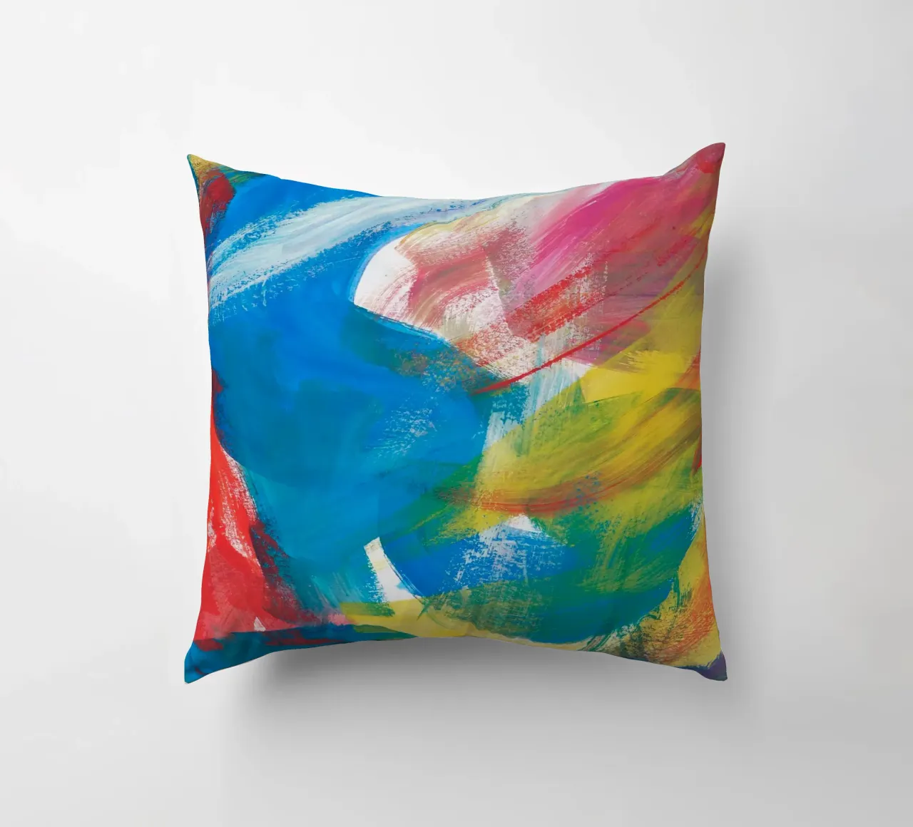 Abstract Artwork Colourful #3 cuscino da kathrinmay