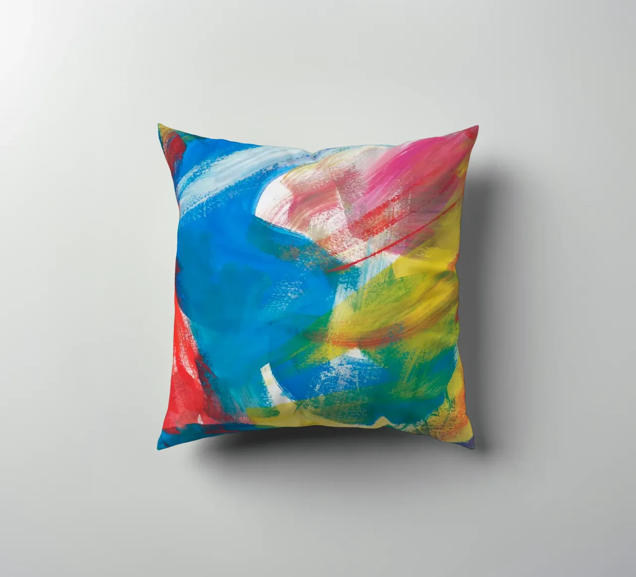 Abstract Artwork Colourful #3 cuscino da kathrinmay