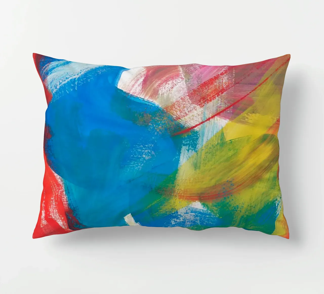 Abstract Artwork Colourful #3 cuscino da kathrinmay