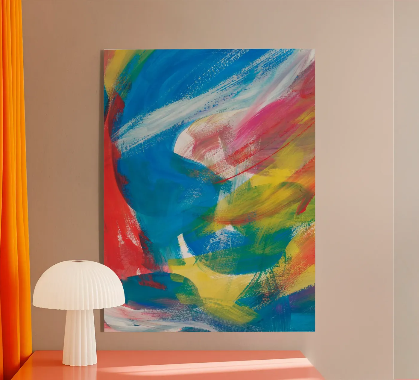 Abstract Artwork Colourful #3 plexiglass da kathrinmay
