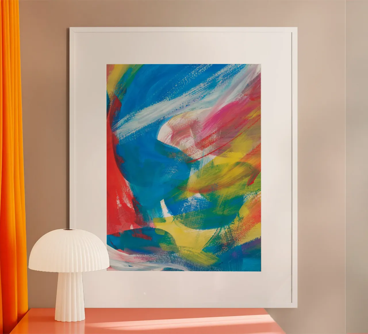 Abstract Artwork Colourful #3 poster da kathrinmay