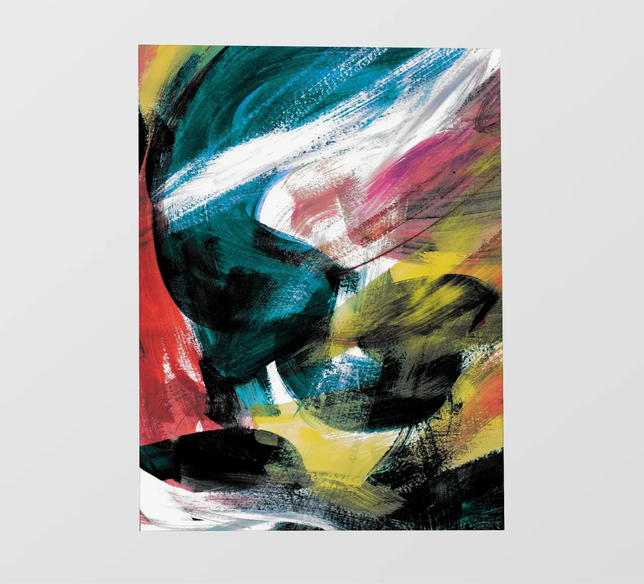 Abstract Artwork Colourful #4 pellicola backlit da kathrinmay