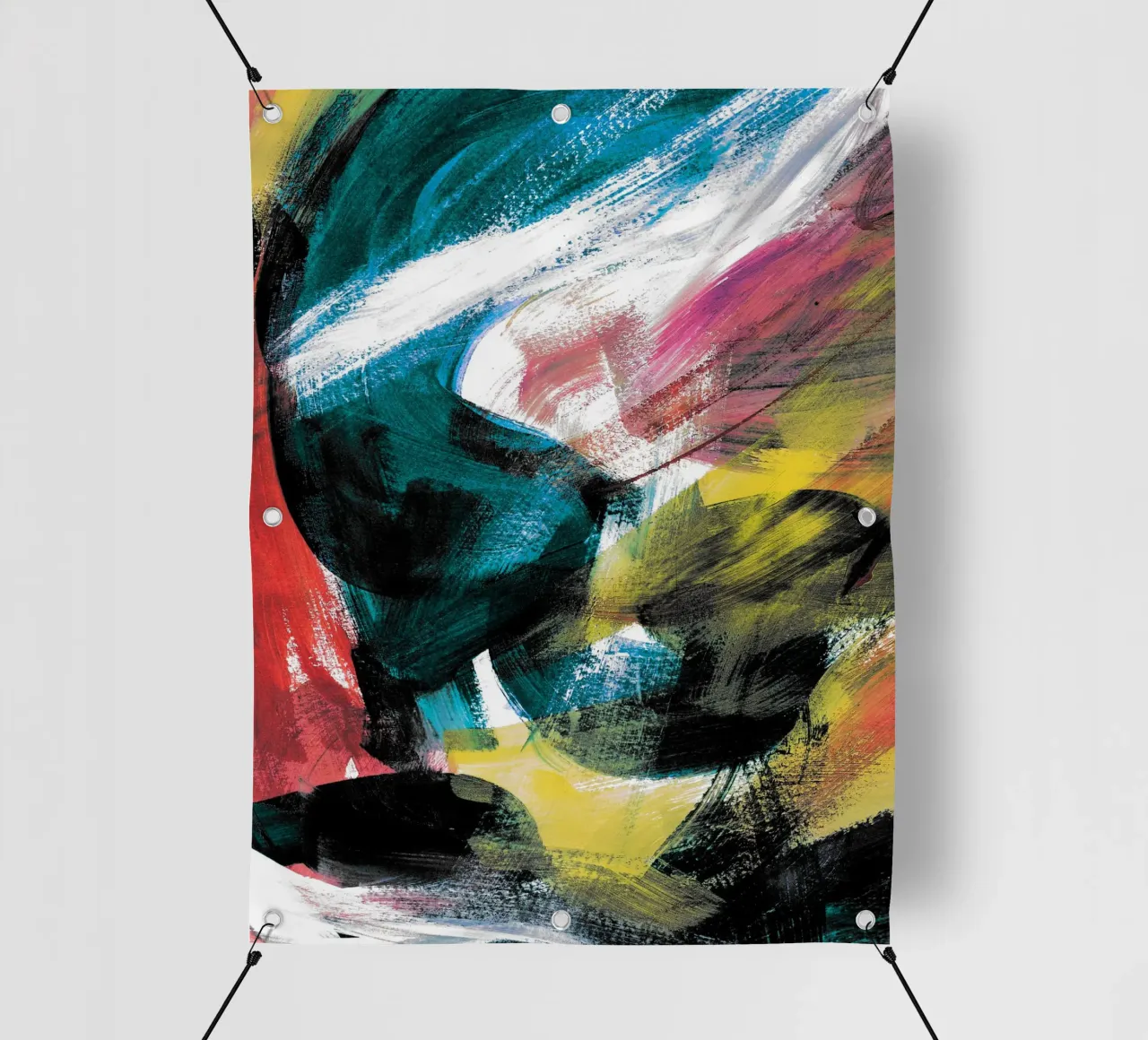 Abstract Artwork Colourful #4 telo in pvc da kathrinmay