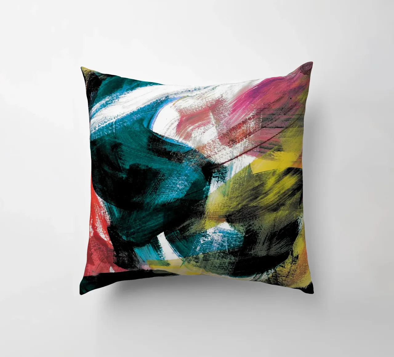 Abstract Artwork Colourful #4 cuscino da kathrinmay
