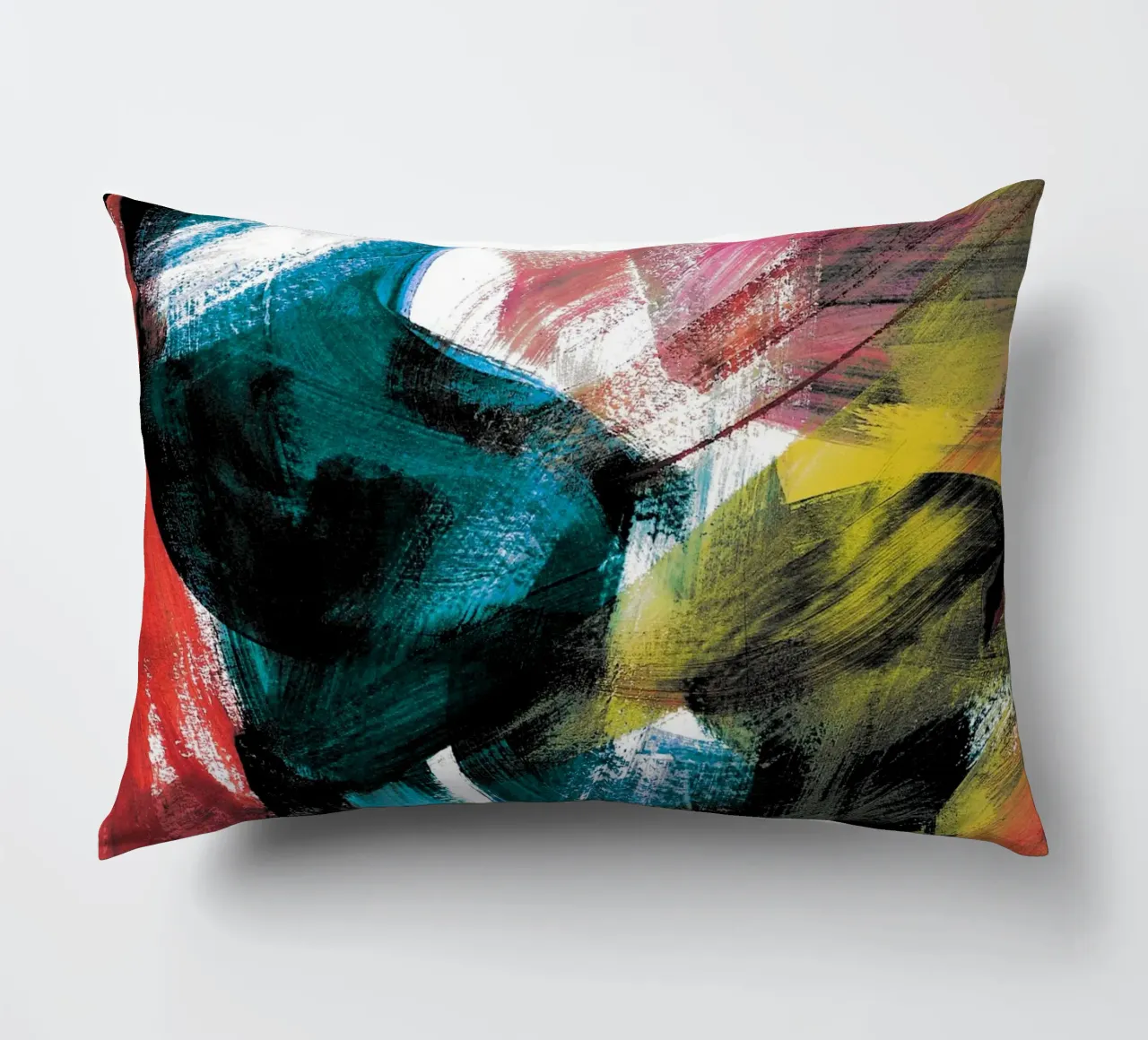 Abstract Artwork Colourful #4 cuscino da kathrinmay