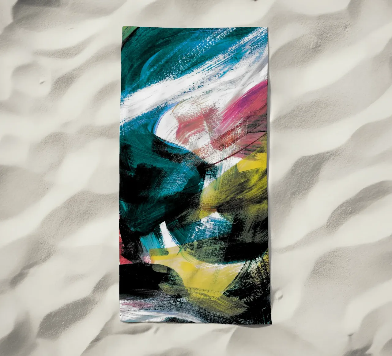 Abstract Artwork Colourful #4 telo mare da kathrinmay