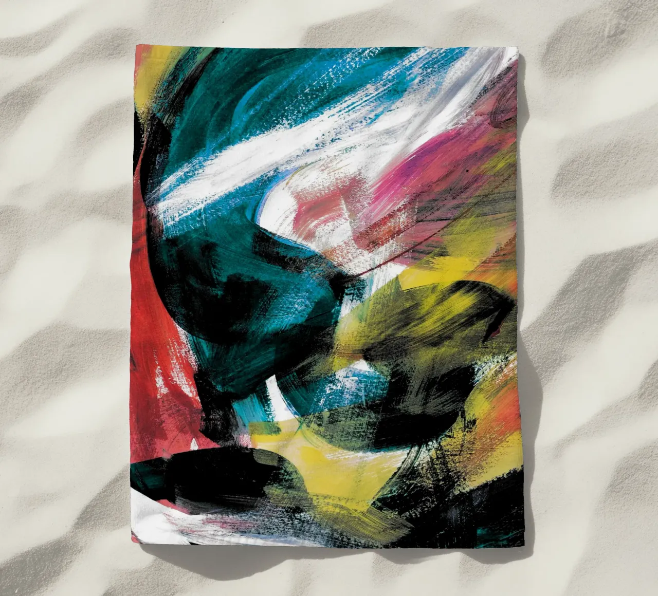 Abstract Artwork Colourful #4 telo mare da kathrinmay