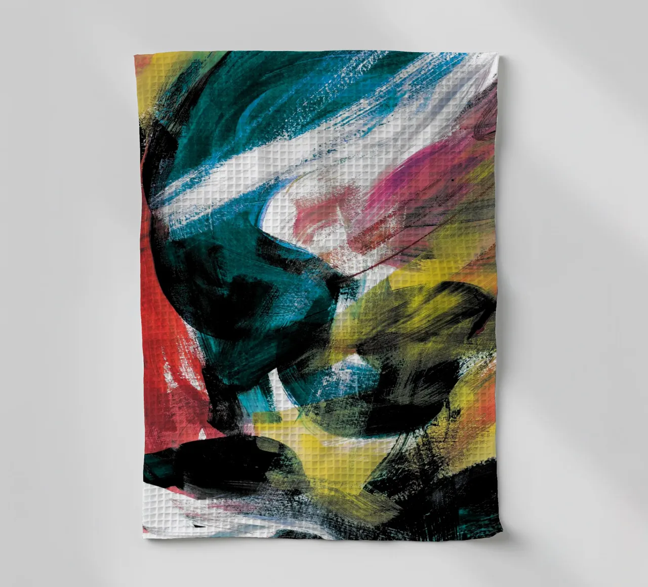 Abstract Artwork Colourful #4 canovaccio da cucina da kathrinmay