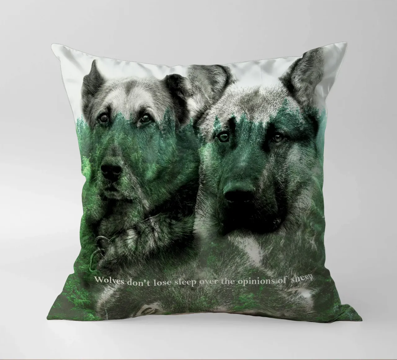 german shepherd decorative cushion by Design by Soph