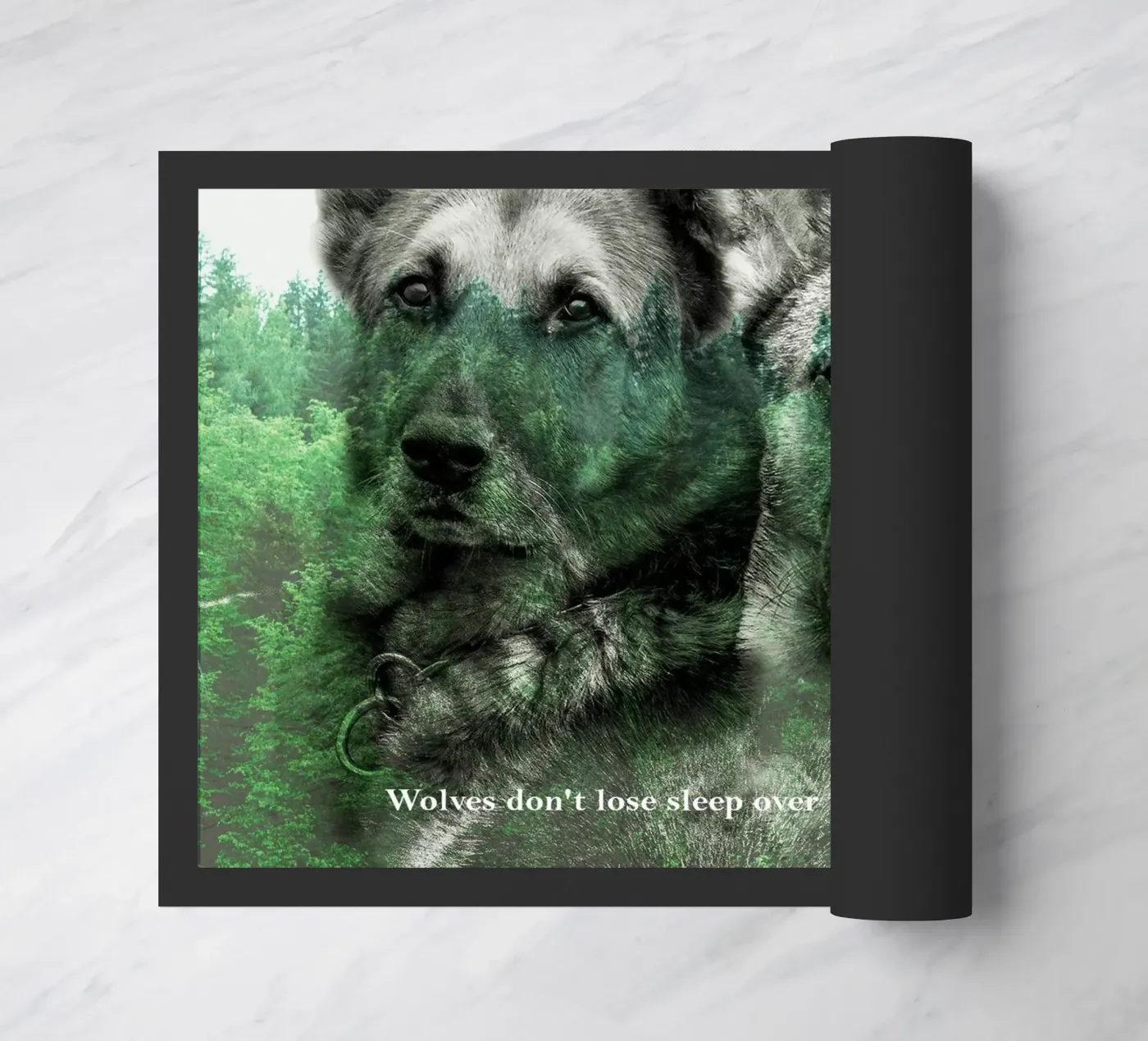 german shepherd doormat by Design by Soph