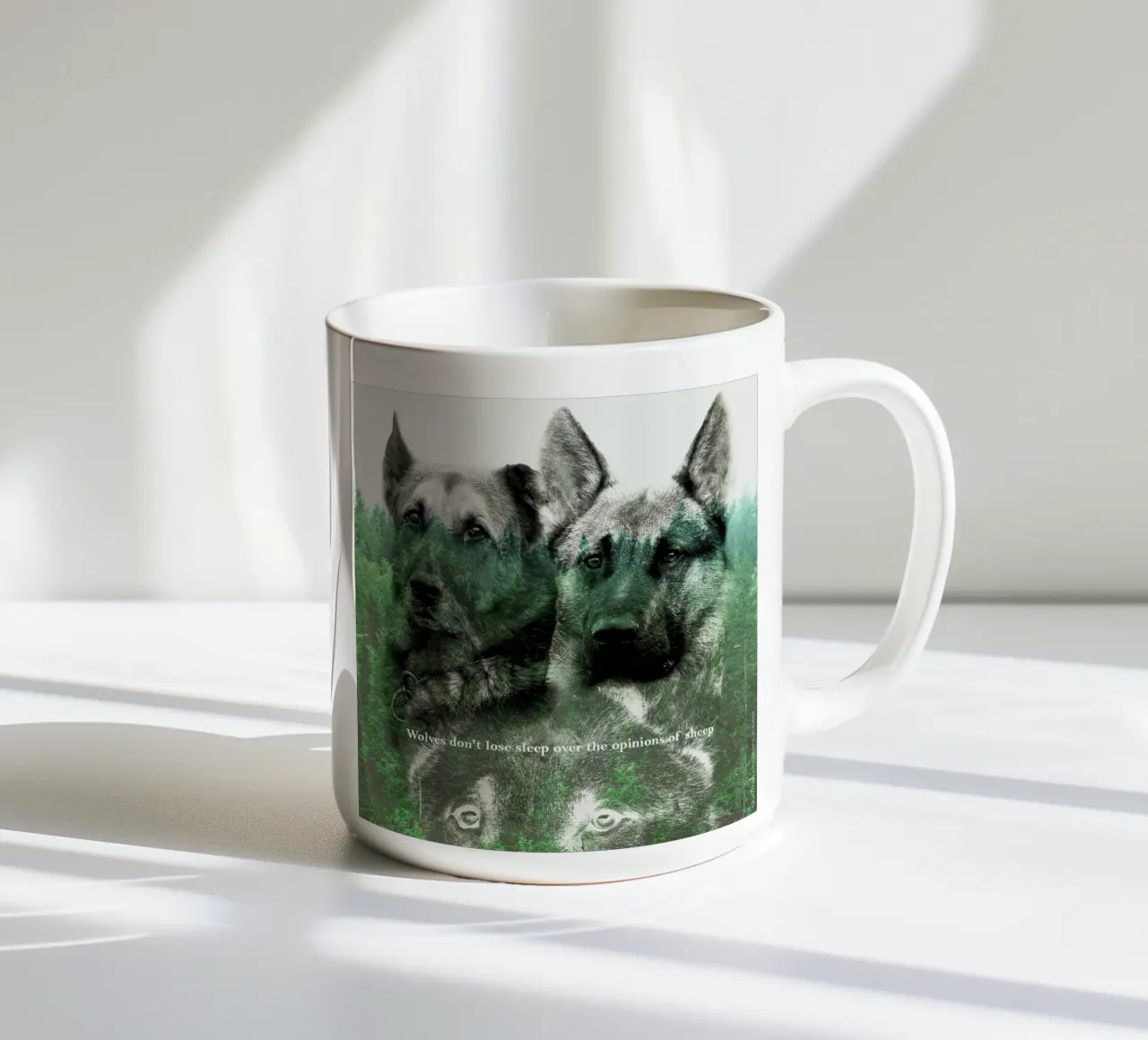 pastore tedesco tazza in ceramica da Design by Soph