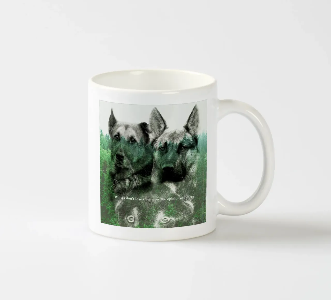 pastore tedesco tazza in ceramica da Design by Soph