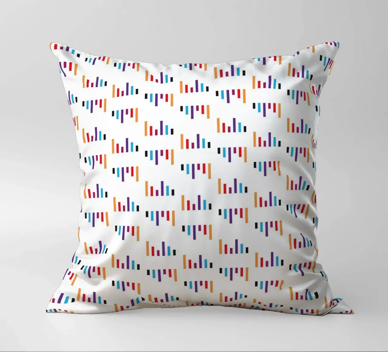 Parallel Lines #1 cuscino da kathrinmay