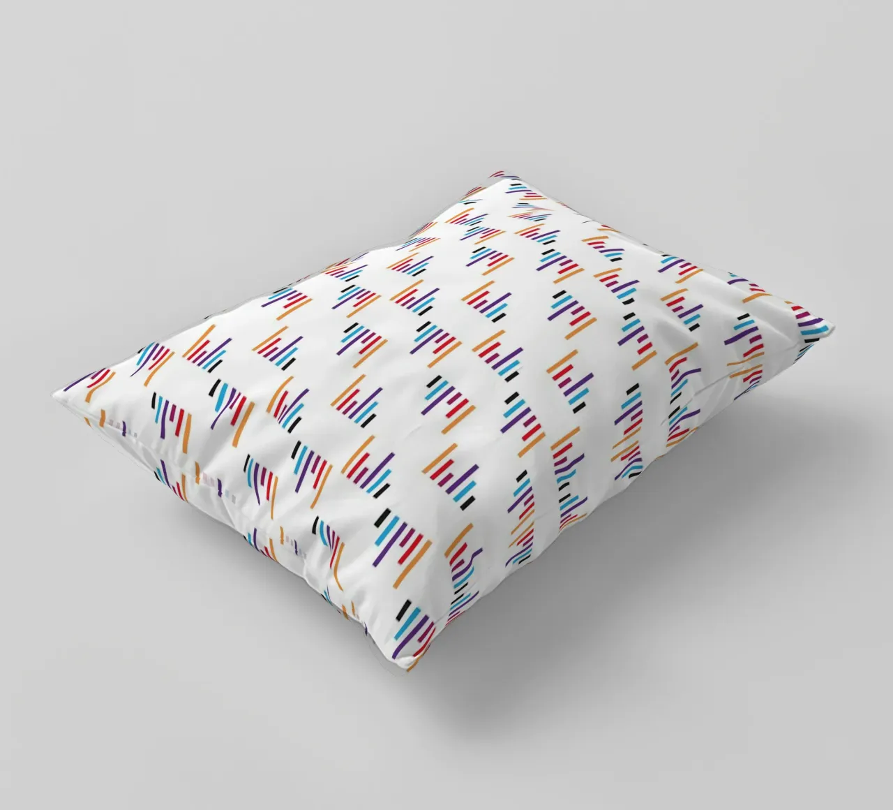 Parallel Lines #1 cuscino da kathrinmay