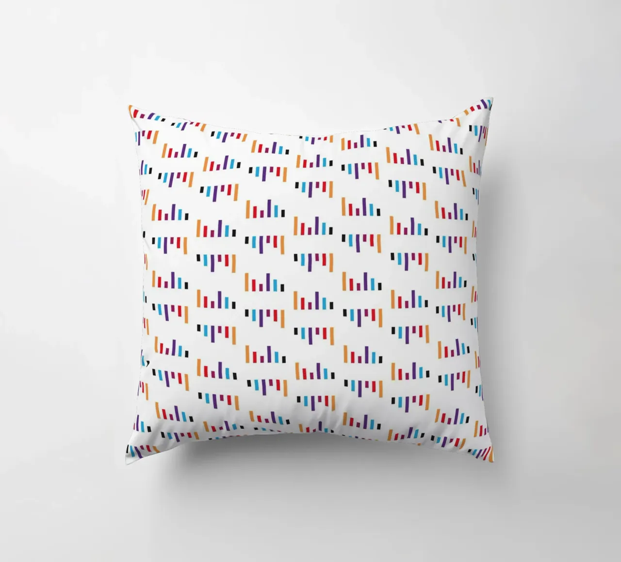 Parallel Lines #1 cuscino da kathrinmay