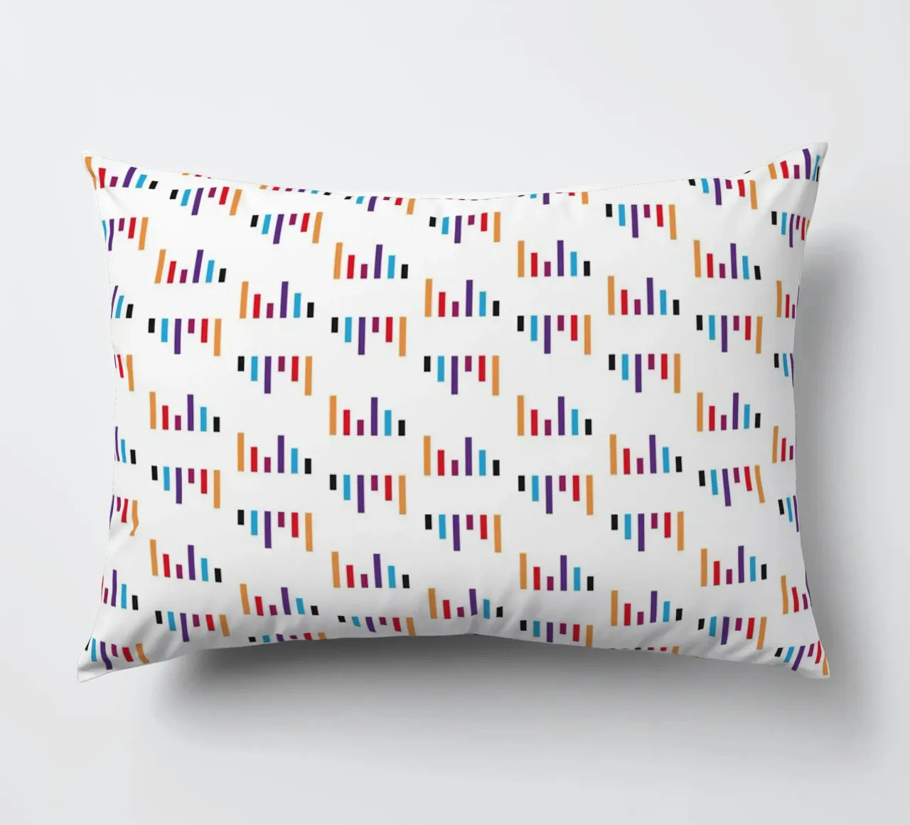 Parallel Lines #1 cuscino da kathrinmay