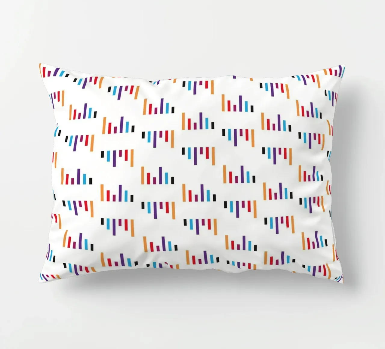 Parallel Lines #1 cuscino da kathrinmay