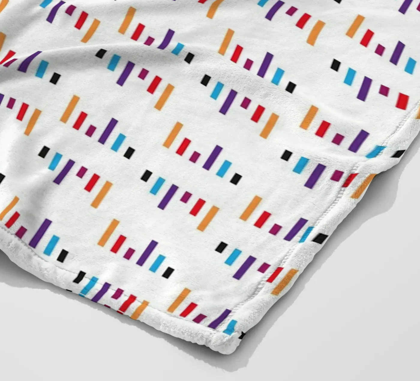 Parallel Lines #1 fleece blanket by kathrinmay
