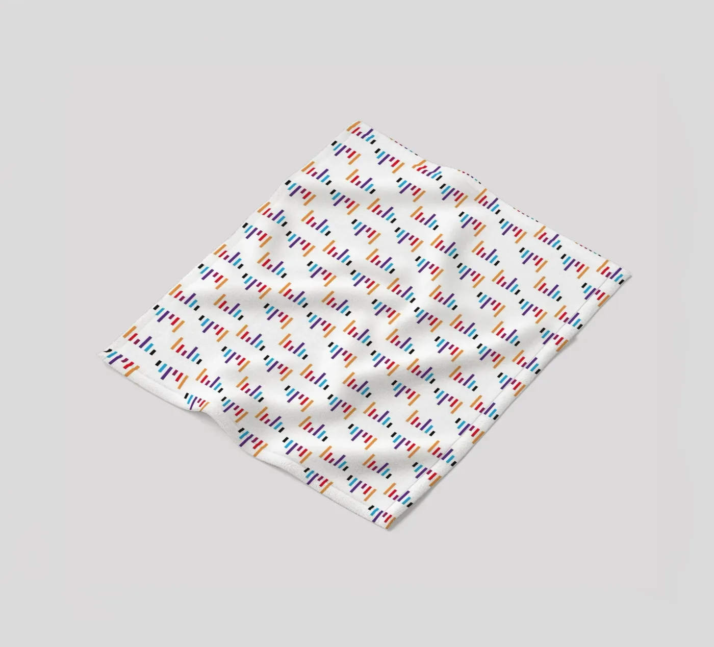 Parallel Lines #1 fleecedeken van kathrinmay