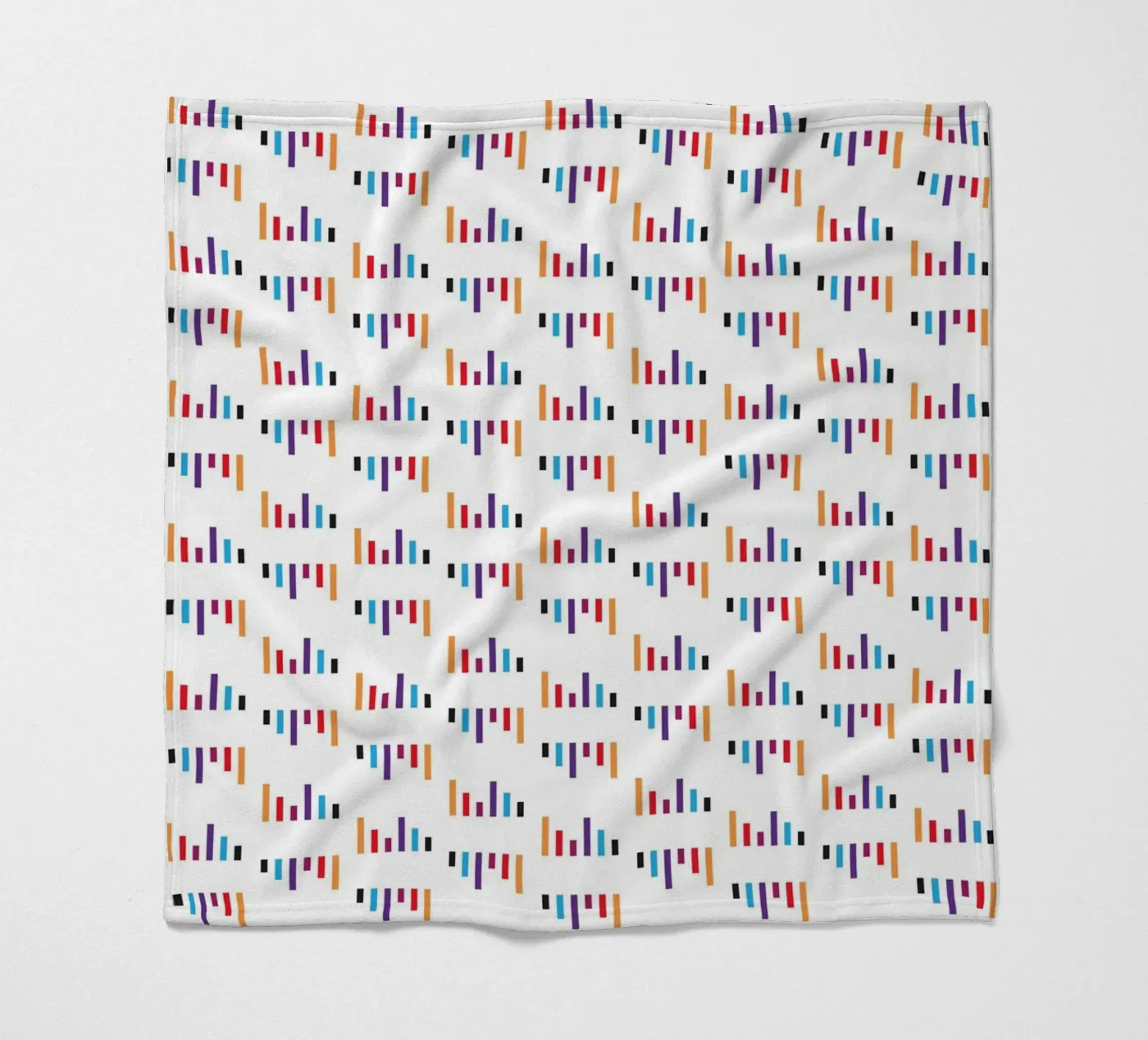 Parallel Lines #1 fleecedeken van kathrinmay