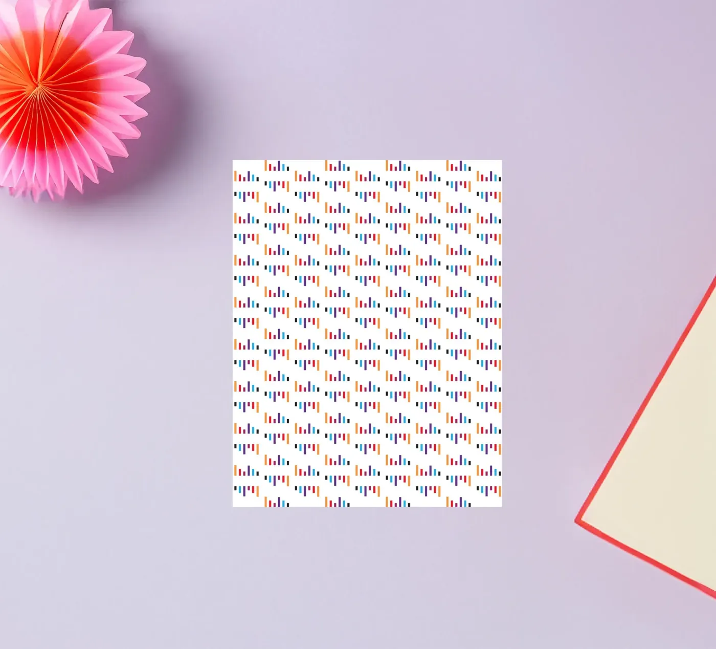 Parallel Lines #1 sticker van kathrinmay