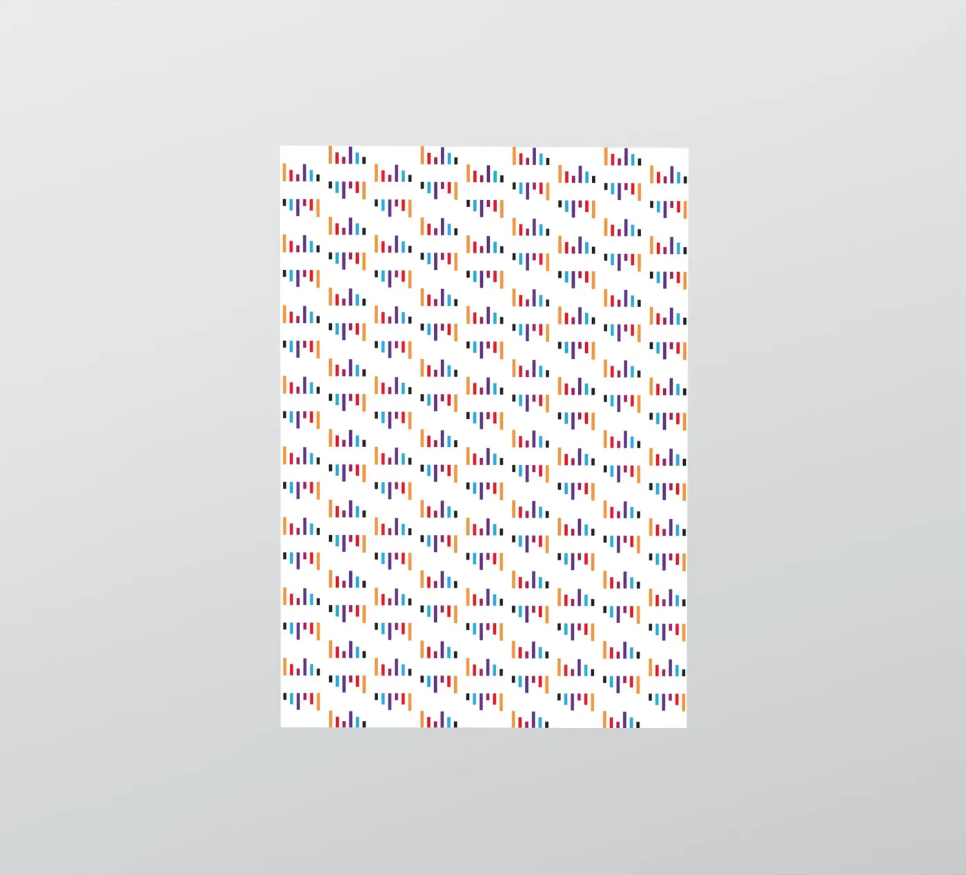 Parallel Lines #1 sticker van kathrinmay
