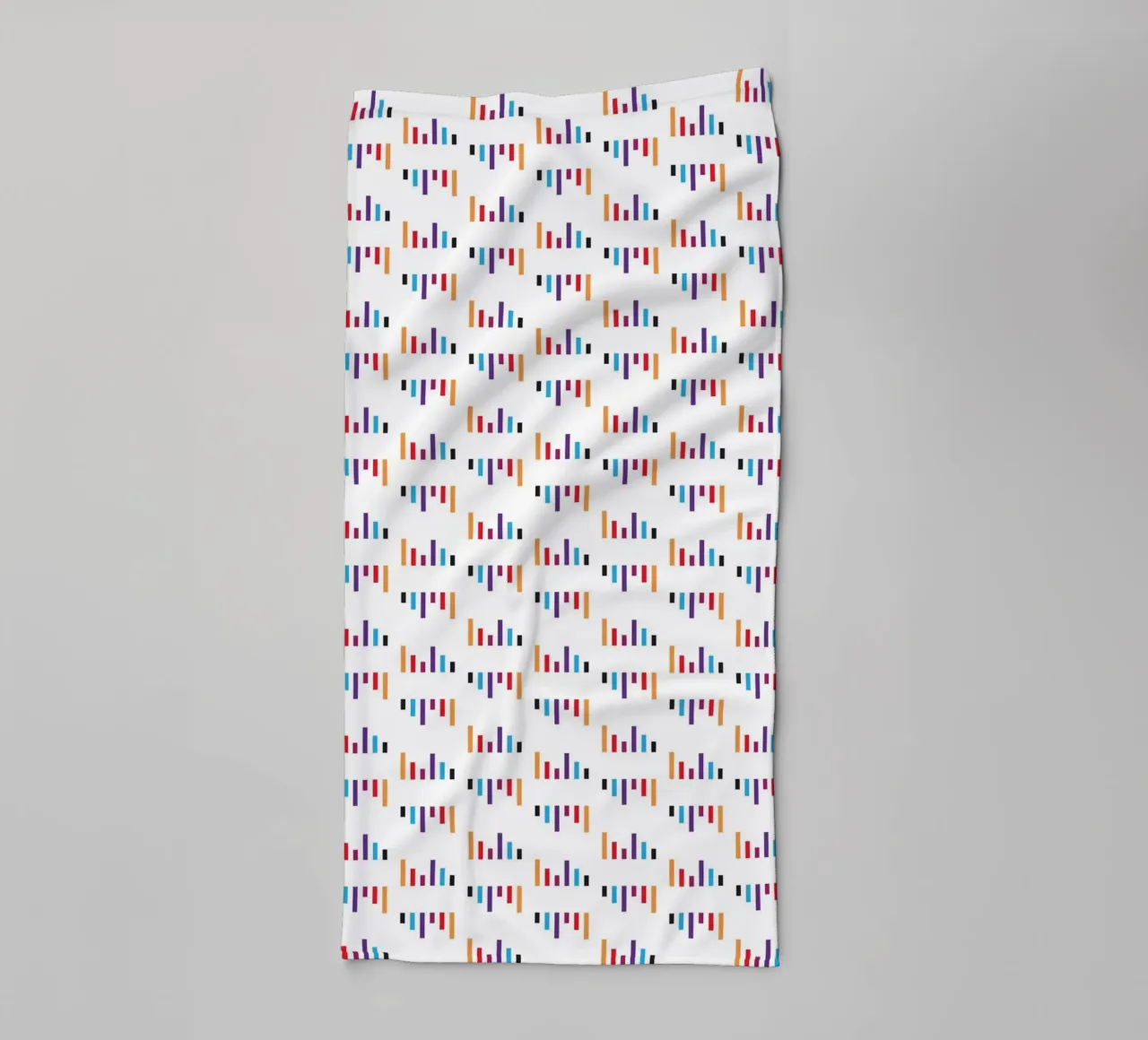 Parallel Lines #1 towel by kathrinmay