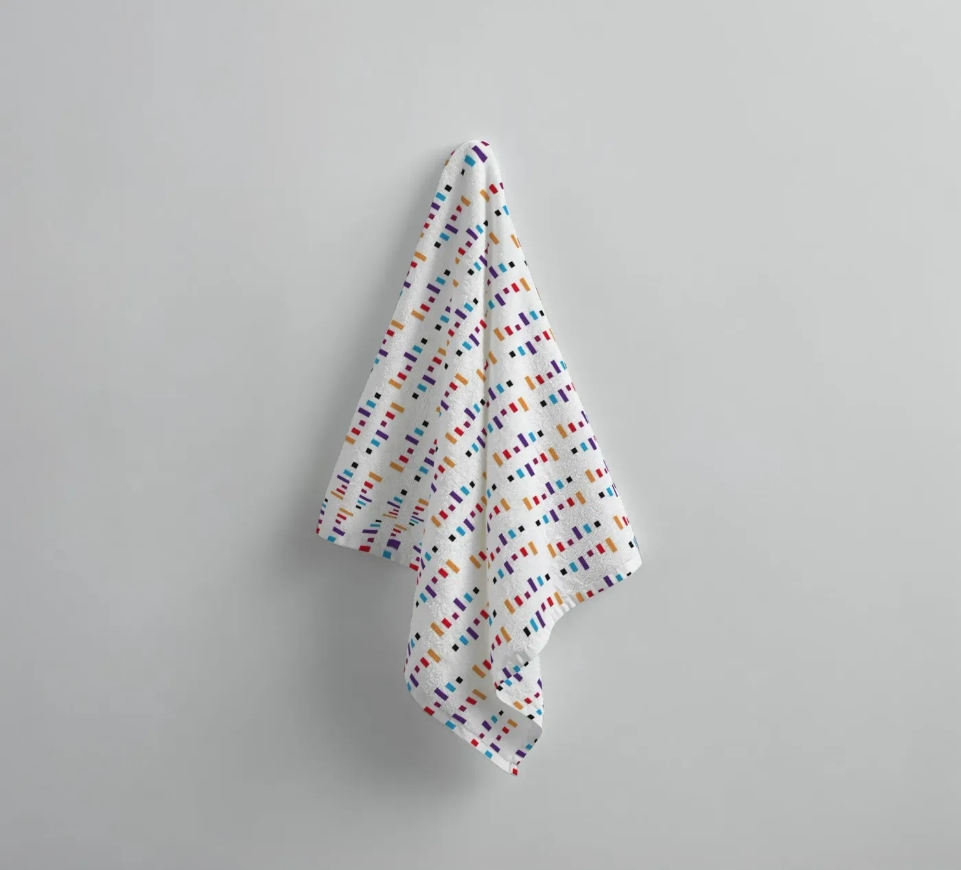 Parallel Lines #1 badhanddoek van kathrinmay