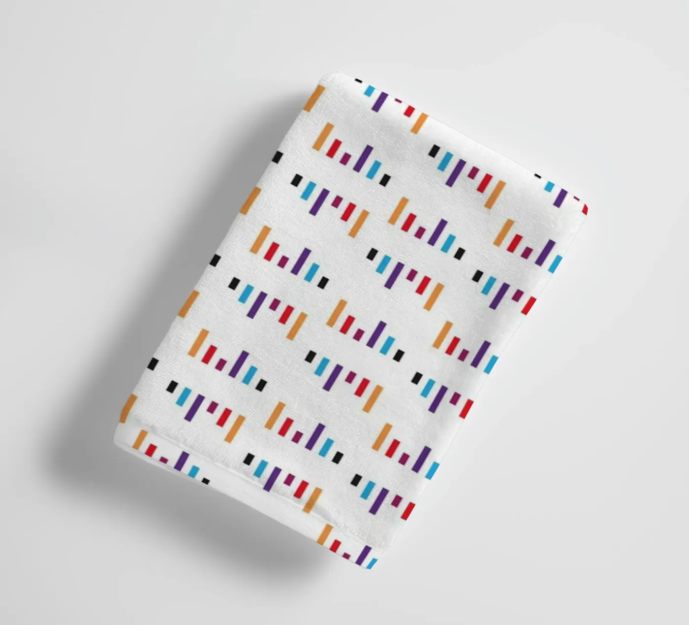 Parallel Lines #1 badhanddoek van kathrinmay