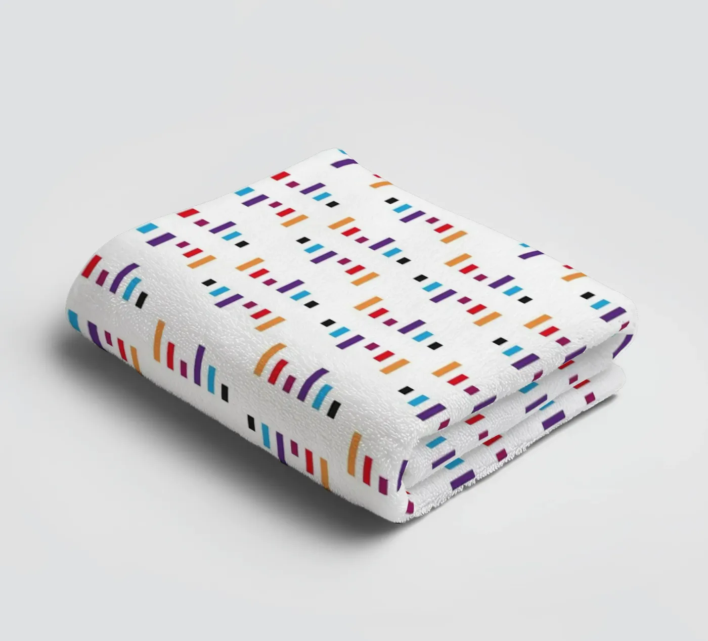 Parallel Lines #1 badhanddoek van kathrinmay