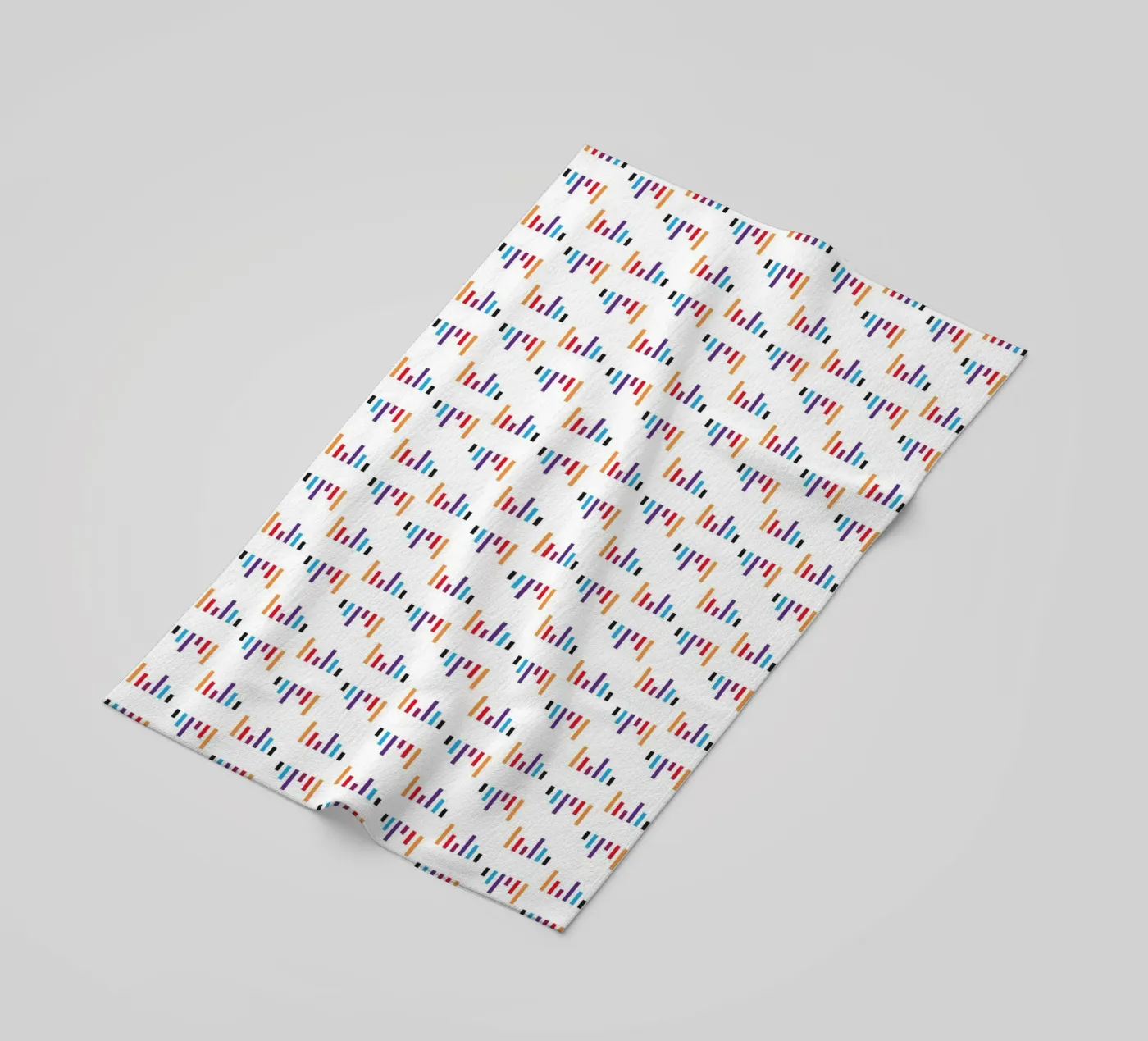 Parallel Lines #1 Strandtuch von kathrinmay