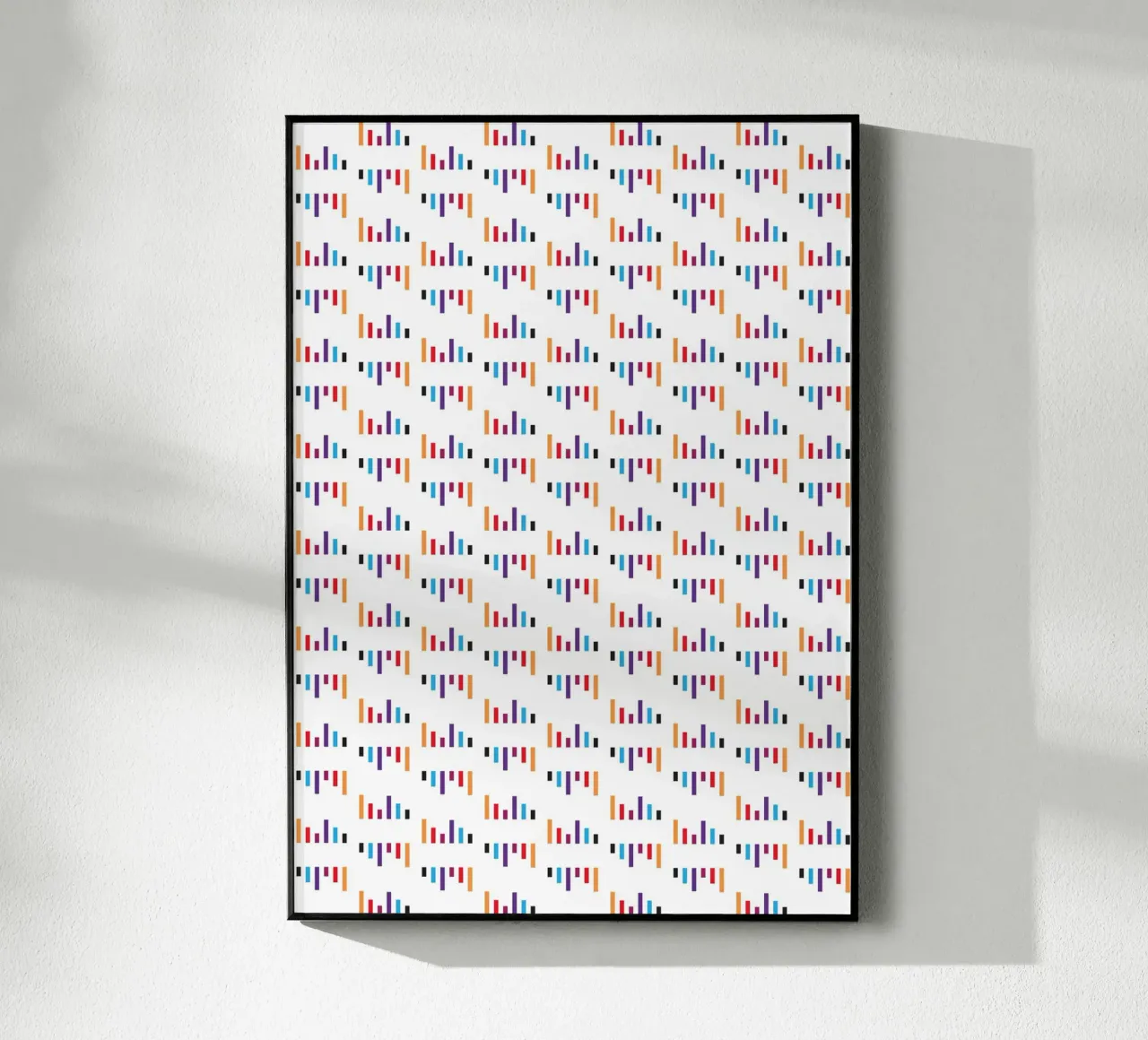 Parallel Lines #1 acrylic glass by kathrinmay