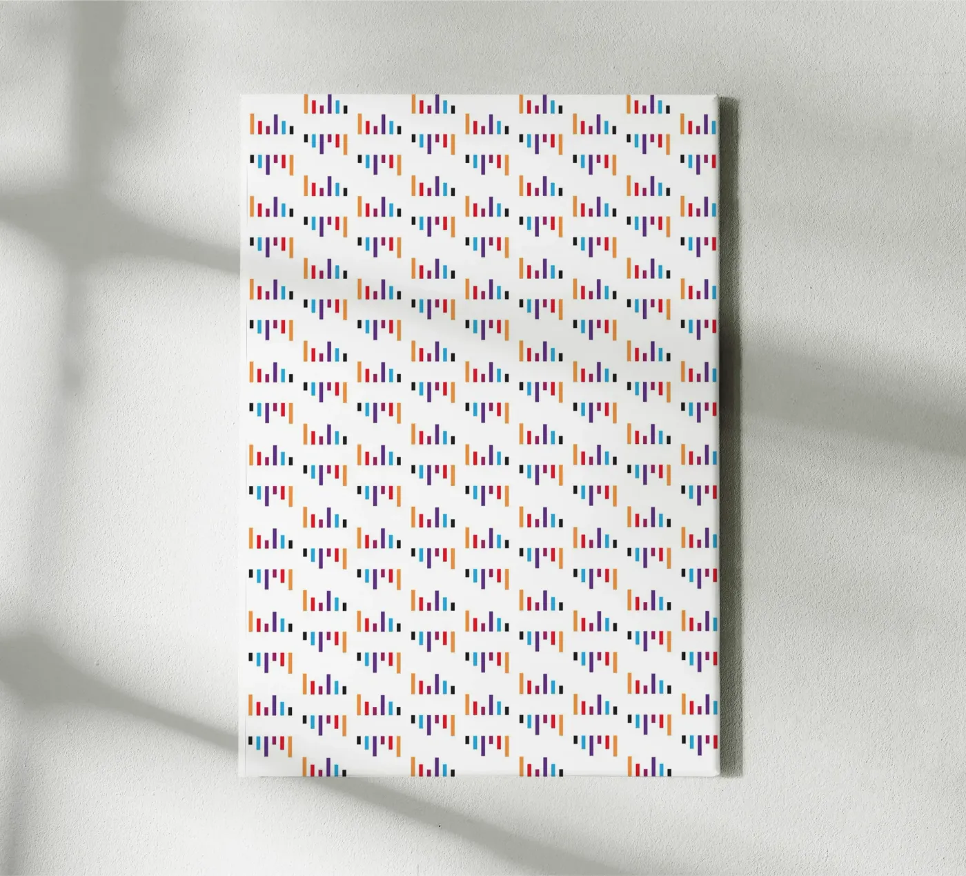 Parallel Lines #1 canvas van kathrinmay