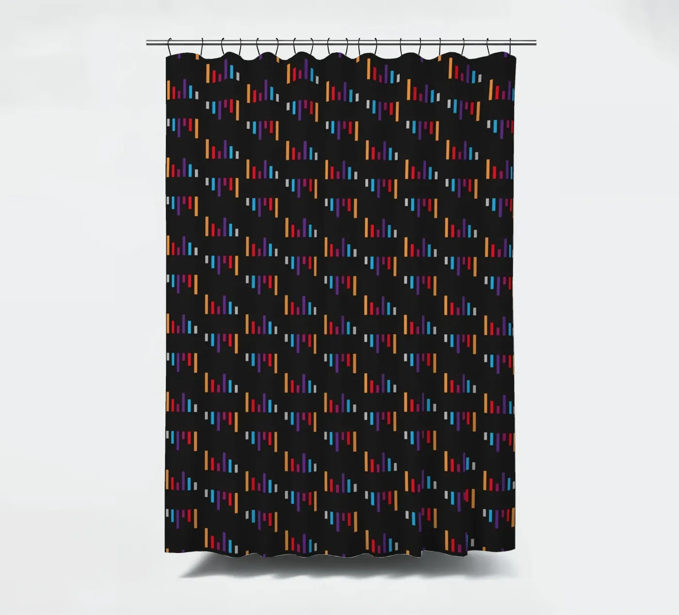 Parallel Lines #2 Duschvorhang von kathrinmay